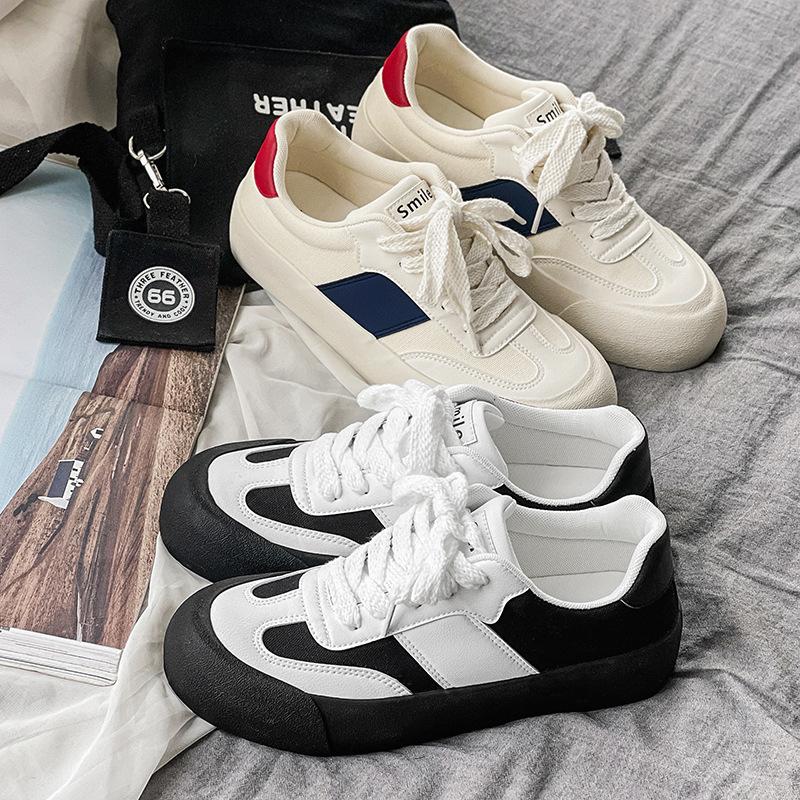 

Знаменитости из Интернета в одинаковых пушистых ботинках. Мужские повседневные кроссовки Fat Moral Training на низкой подошве. Кроссовки на платформе. Обувь Panda Shoes 1203. 39