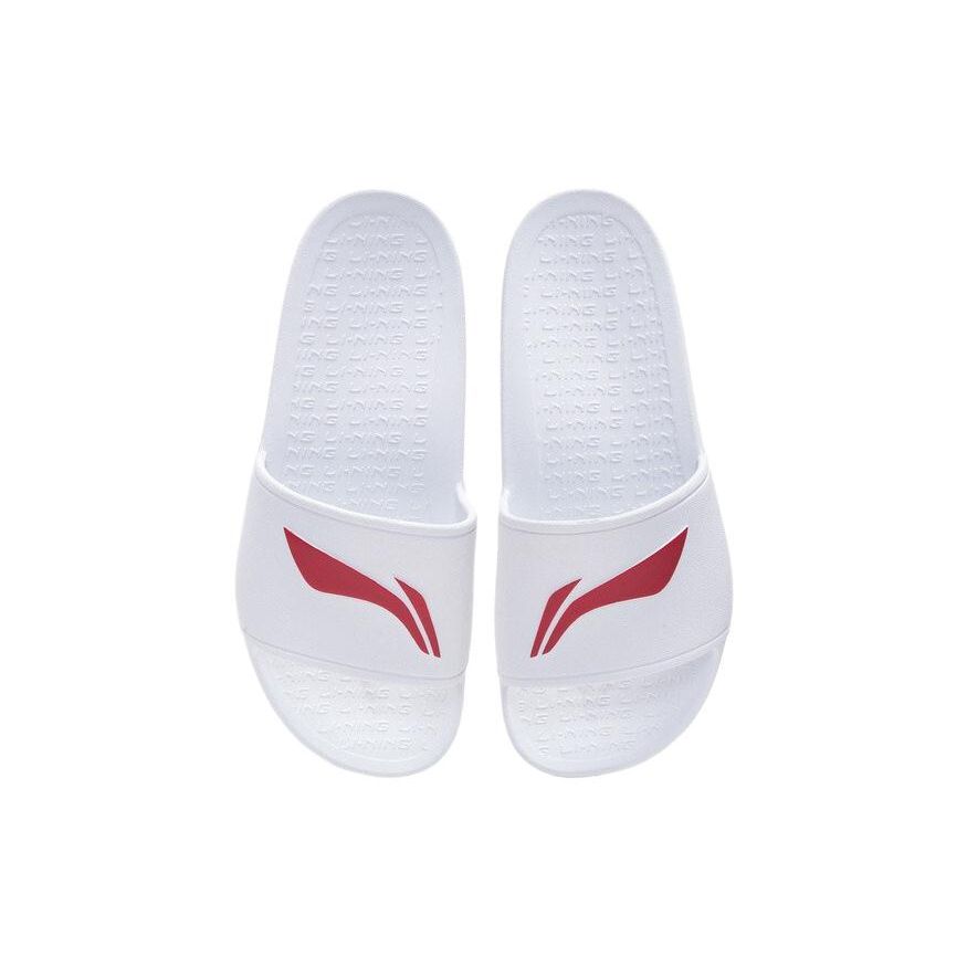 Li-Ning Versatile Casual Slip-On Sandals Unisex Footwear White AYCS003-2
