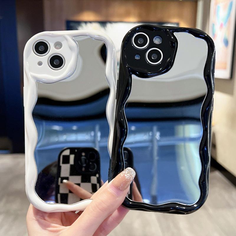 iPhone 15 Pro Makeup Mirror Case - Fits iPhone 12 Pro Max, Drop-Proof Protective Cover for iPhone 11/14