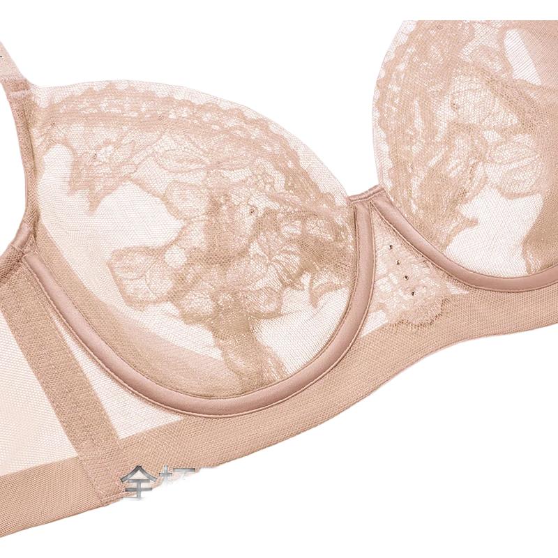 Aimer Women's Underwear, Spring And Summer Lightweight Breathable Mesh, Sexy Lace, Minimizes Appearance of Large Breasts