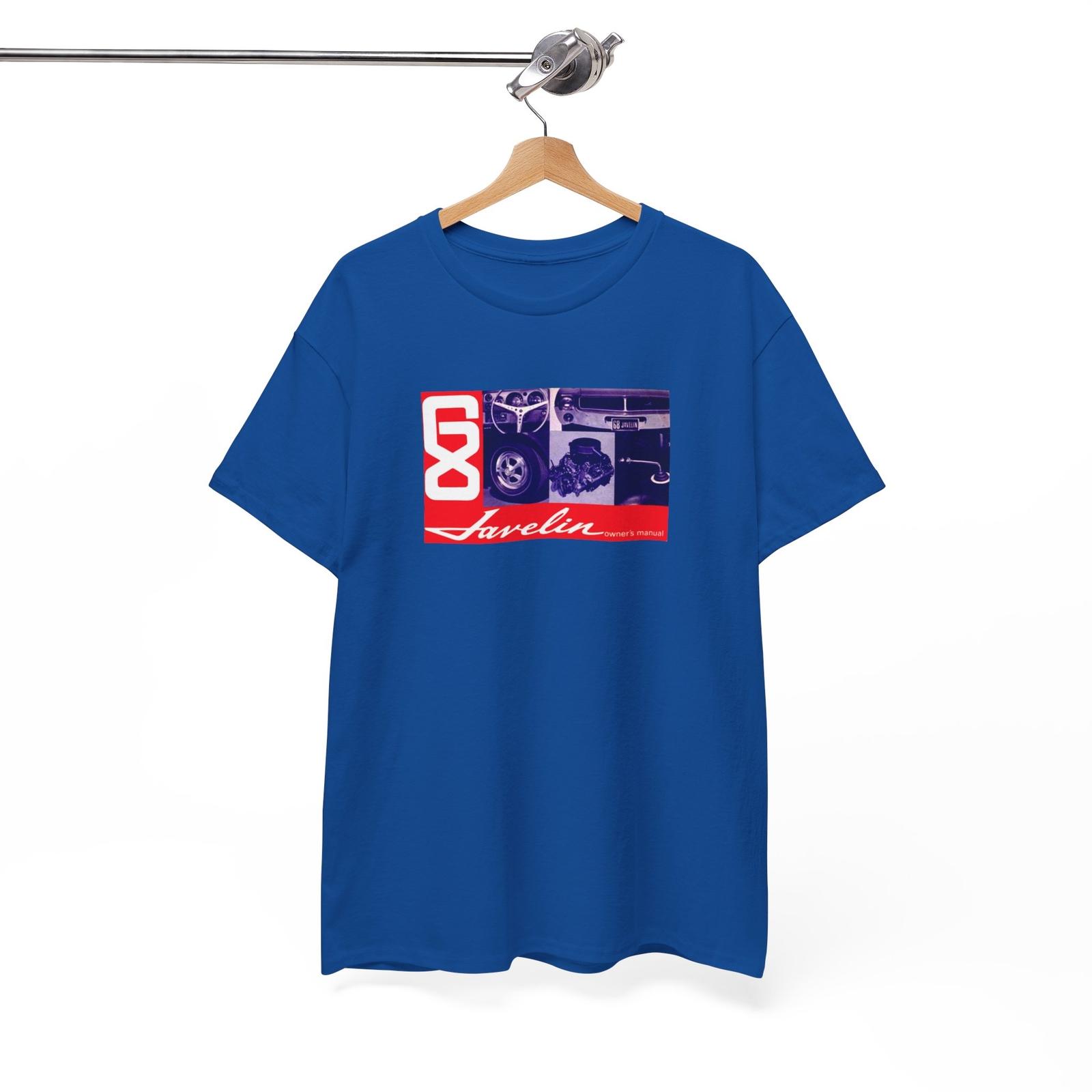 Throwback Classic Retro Car Culture Tee 1968 AMC Javelin NWT S-5XL S