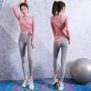 Damen Premium Modal Schnelltrocknendes Langarm Yoga & Laufen Fitness Set - Herbstkollektion