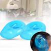 Ear Shield for Hairdresser, 2 Pcs Blue Ear Cover Shield Smudge-Proof Plastic Protector Protects Earmuffs from Dyeing, for Hairdressers and Hair Color
