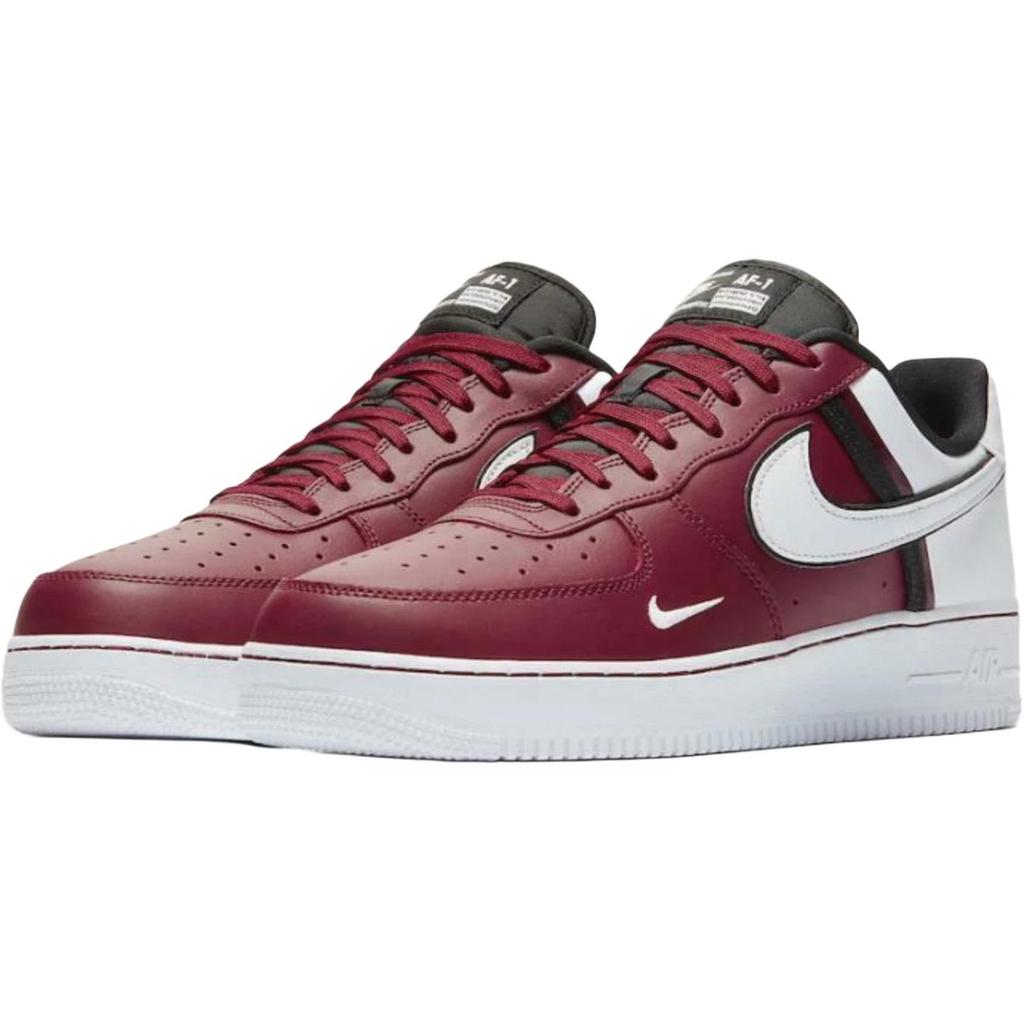 Nike Air Force 1 LV8 2 GS Team Red White Kids Sneakers Black CI1756-600