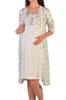 Maternity Dressing Gown Tunic Double Set Lycra