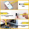 Cutier Cool Pen Gifts for Men, 6-in-1 Multi Tool Tech Pen Gadgets Tools for Men, Personalized Gifts for Dad or Him, Funny Gift for Christmas,