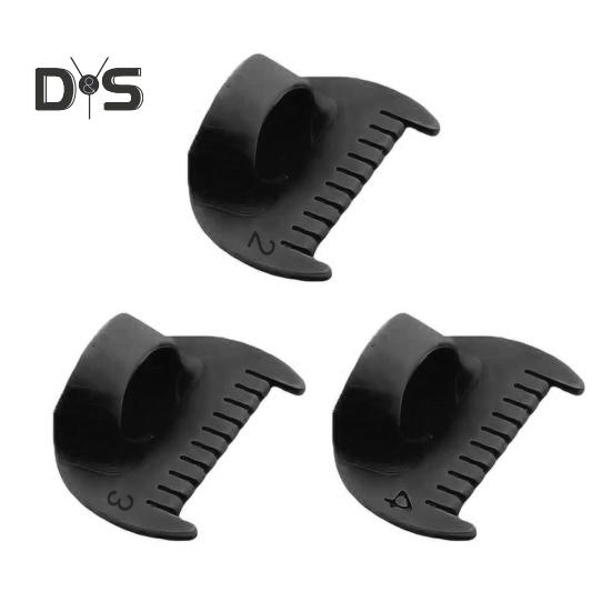 

3 шт. Шаблон для шитья большого пальца, направляющая для ручного шитья, линейка для оверлока с масштабной шкалой, инструмент для квилтинга для ровных стежков, вышивка своими руками, изделия из кожи чёрный