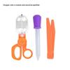 New 3/4Pcs  Butterfly Trap  Clip Tweezers  Net Fishing Toy Children'S Outdoor Natural Exploration  Scissors