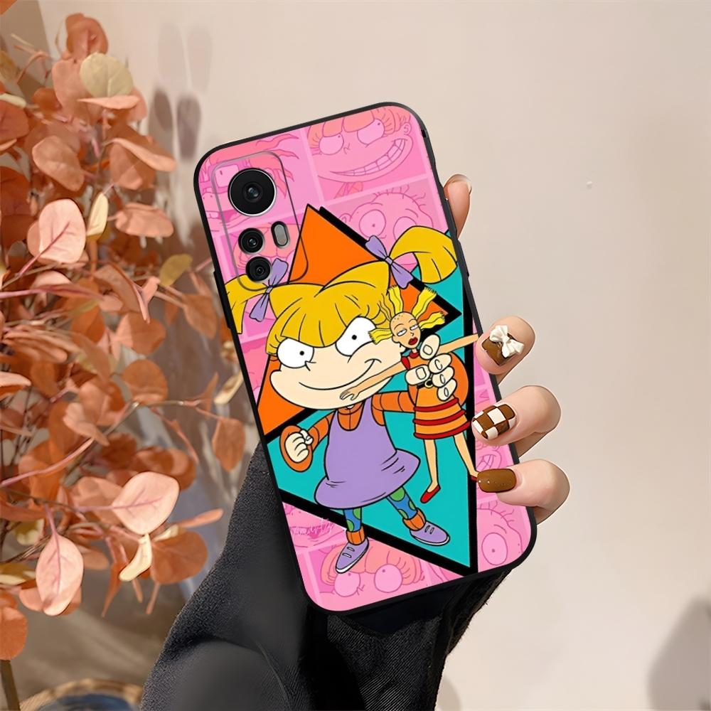 R-Rugrat Chuckie A-Angelica Phone Case Fundas For Xiaomi 15 14 12 Lite Pro 13 11t POCO X5 M6 M5 X6 X3 F5 F6 Pro Cover