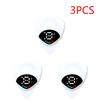 Portable Guitar Pick & Tuner Combo, 2-in-1 Functionality with Guitar Pick, Folk Guitar & Ukulele Tuner, 12-Tone Equal Temperamen