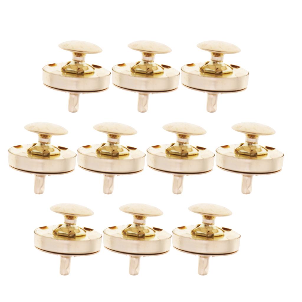 Vintage Style Metal Magnetic Buttons for Sewing Nail Buckle Rivet Fasteners for Jackets Shirts and Coats