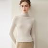 Lekasha Women's Slim Fit 100% Pure Cashmere Stand Collar Pullover