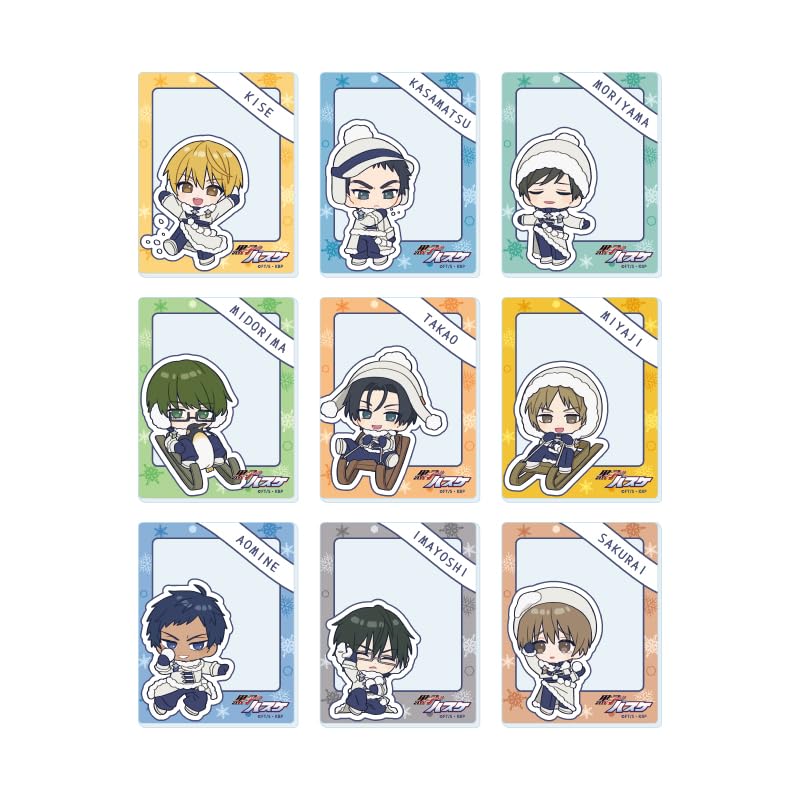 

Баскетбол 03 Белый Зимний Персонаж Акриловый Лист Коробка Версия Куроко. [Мини-иллюстрация] 9 штук