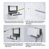 Heavy Duty Power Rack Metal Support Bracket Holder for Star Link Gen 3 Router Enhances Signal Stability Home Office Use