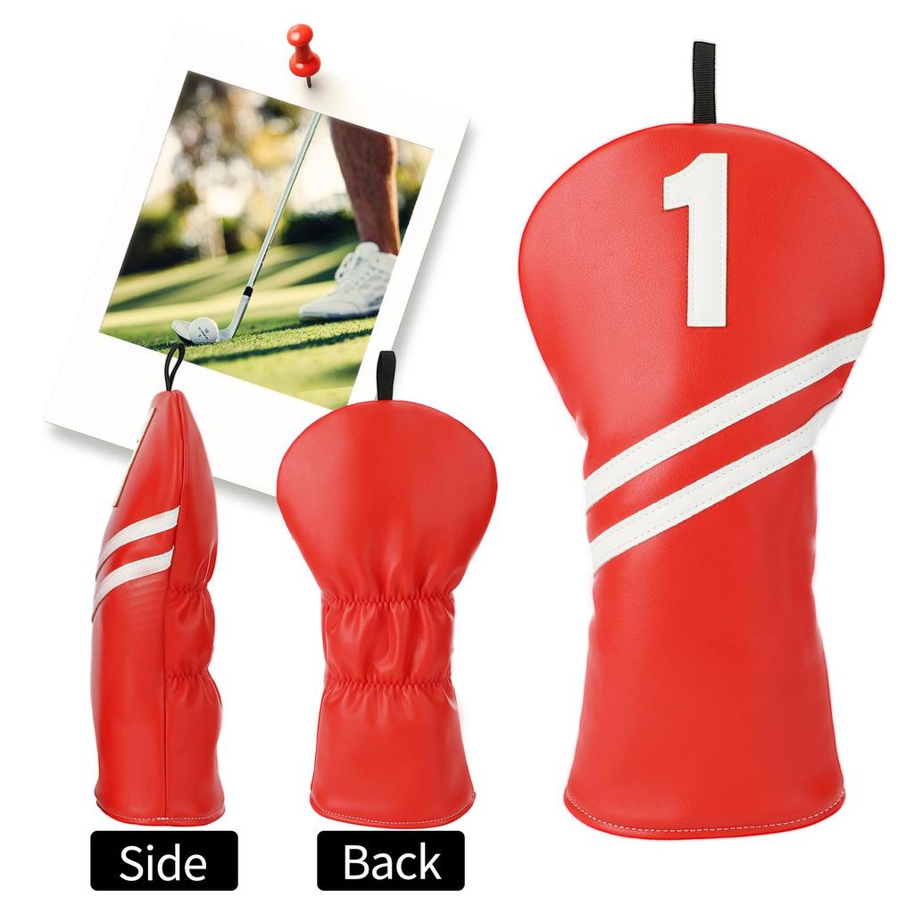 Cross-Border Golf Club Head Covers: Digital Stripe Design