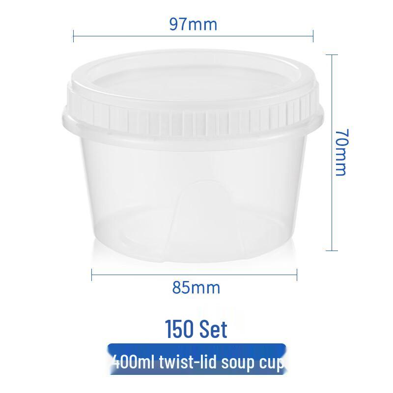 Disposable Food Storage Containers with Lids