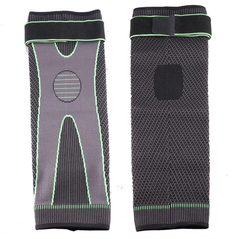 With Non Slip Bandages Compression Knee Pads Knee Support Elastic Knee Pads Long Kneepad Brace