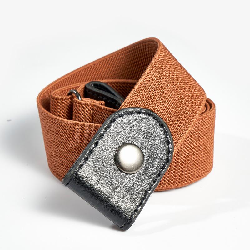 Trendy Invisible Stretch Elastic Waist Belt: Versatile Leather Fashion Accessory for Women.