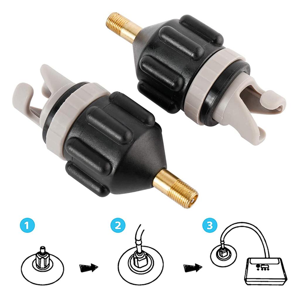 Pump Adaptor Air for Valve Adapter For Standup Surf Paddle Board Canoe Kayak