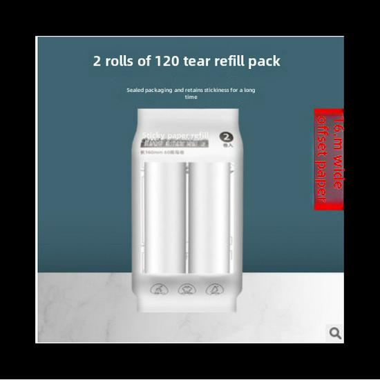 Tearable Portable Pet Hair Remover Drum for Dust and Lint