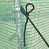 PE Garden Greenhouse, Balcony Greenhouse, Reinforced 140 G/m² Cover, Steel Frame, Roll-Up Zipped Door, 300 X 100 X 200 Cm