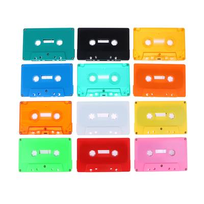 1Pc Audio Magnetic Audio Recording Cassette Tape Shell Color Blank Tape Case Empty Reel To Reel Cassette(no Tape Core)