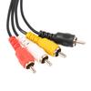 5-Pin DIN auf 4 Cinch Kabel Stecker auf Stecker Plug and Play Professioneller Sound-Adapterkabel 1,5m Audiokabel CD-Verstärker