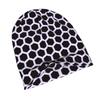 Purple Pastel Honeycomb Pattern Classic Knit Hat for Adults Available In Versatile Tones Ideal for Subtle Styling During Cool Days or Relaxed Seasons