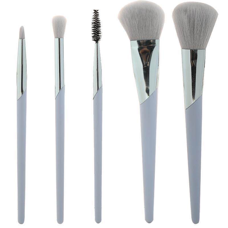 Spot Multi-Style Makeup Brush Set: Soft Bristle Portable Powder, Contour, and Eyeshadow Brushes for Beginners