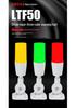 Custom LED Three-Color Warning Light: Foldable 12V/24V/220V Signal and Alarm Light