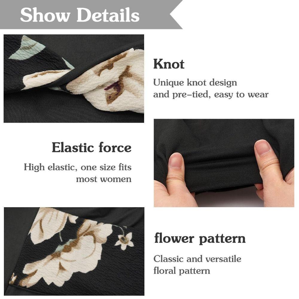 Elastic Knot Chemo Hat Stretchy Turban Hat Fashion Beanie Hats