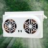 USB Charging Car Window Fan Dual Fans Car Exhaust Fan Rechargeable Car Ventilator  Vehicle Interior