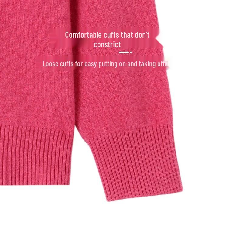 Datang Lady Mature Women's Jacquard Knitted Cardigan