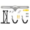 Adjustable Bike Hanger Home Bicycle Wall Mount Rack Horizontal Bike Hook Wall Storage Rack for Indoor Garage Durable