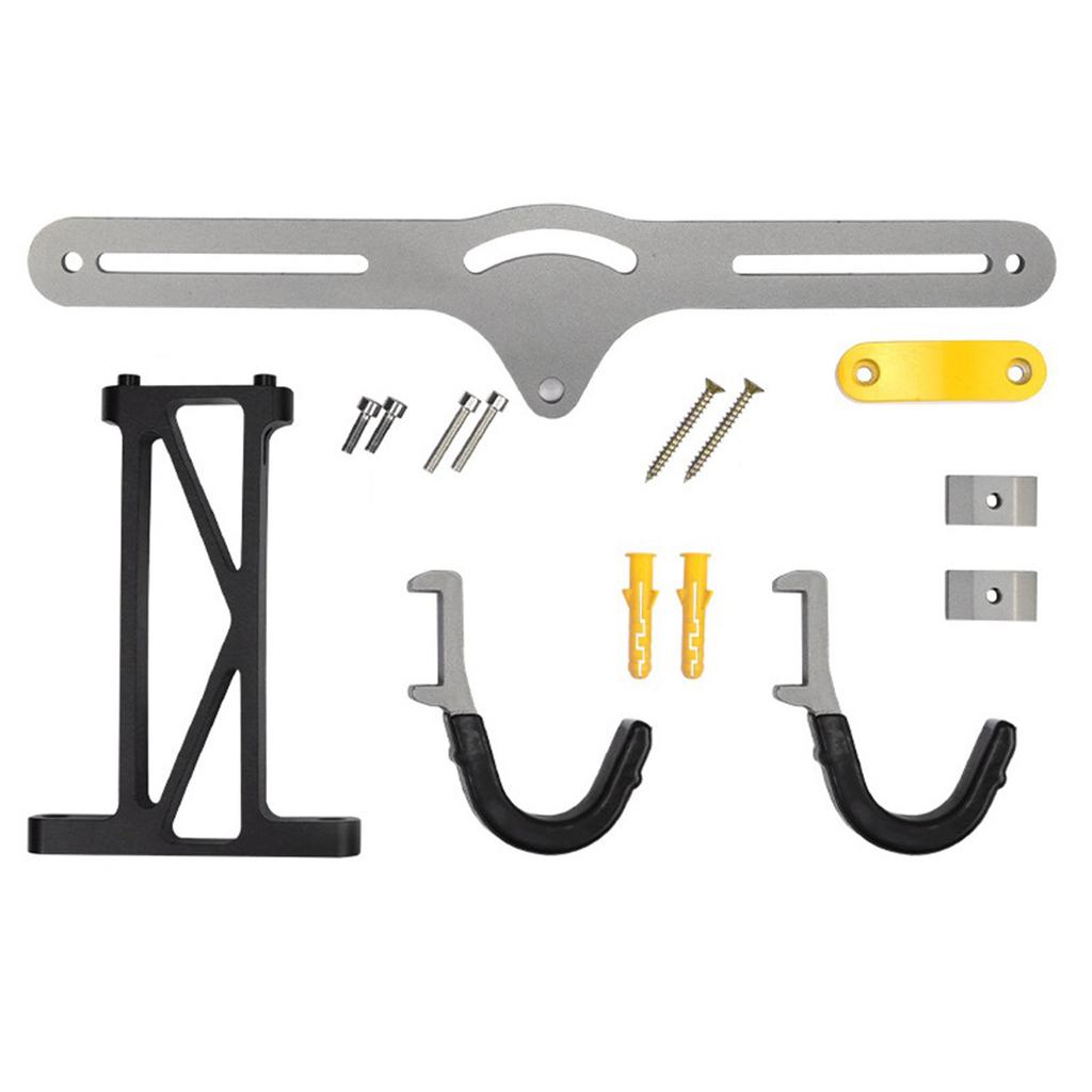 Adjustable Bike Hanger Home Bicycle Wall Mount Rack Horizontal Bike Hook Wall Storage Rack for Indoor Garage Durable