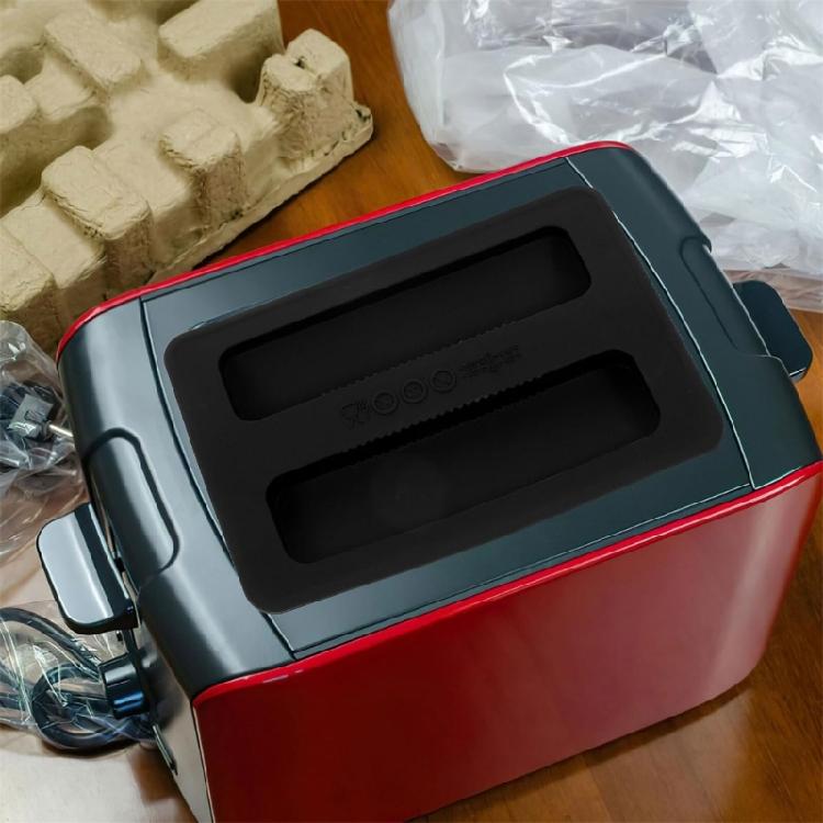 2er-Pack Brotmaschine Abdeckung Silikon Toaster Deckel Toaster Maschinenabdeckung für Brot