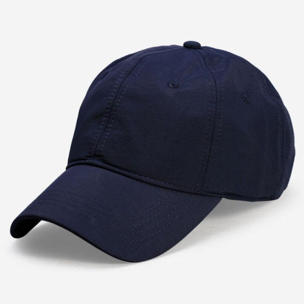 Cappello Moda 63-67Cm Taglia Extra Larga Regolabile Traspirante Cappellino da Baseball Oversize Asciugatura Rapida Visiera Estiva Per Uomo Donna