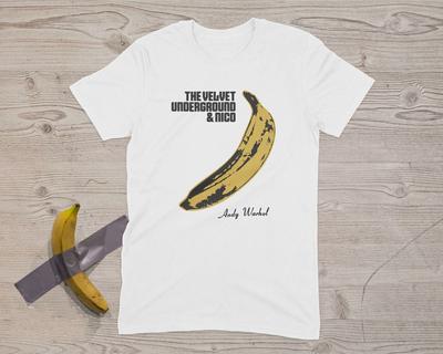 The Velvet Underground & Nico, Andy Warhol   Full Size S-5XL BL255 Unisex T-Shirt