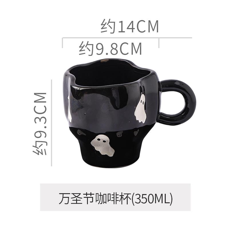 Halloween Ceramic Coffee Mug Creative Hand Holding A Cute American Ceramic Mug Home Decoration Ceramic Mug Halloween Gift