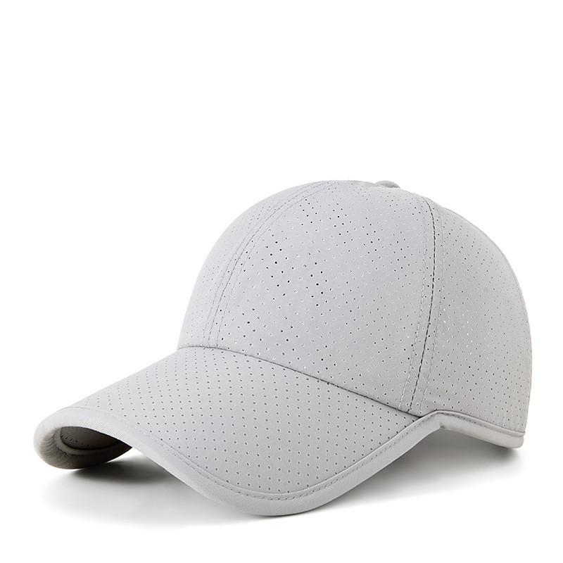 New Summer Waterproof Mesh Baseball Cap For Men Outdoor Sun Protection Breathable Nylon Hat