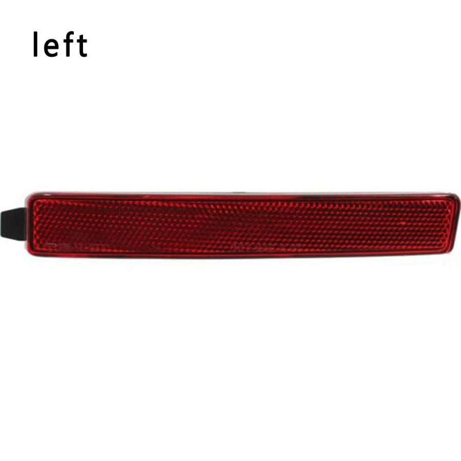 1Pair Bumper Reflector For 2007-12 GMC Acadia 2009-12 Traverse 2010-16 SRX