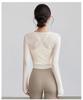 Women’s Waist-Cinching Pilates Set: Long-Sleeve Top, Slimming Design, Professional Yoga Wear