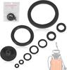 10 stuks Verstuiver Afdichtringen Kit - NBR Rubber O-ringen & Pakkingen Vervanging voor de Meeste 1 Gallon (3L), 1,3 gallon (5L), 2 gallon (8L) Tuin Handdrukspuit