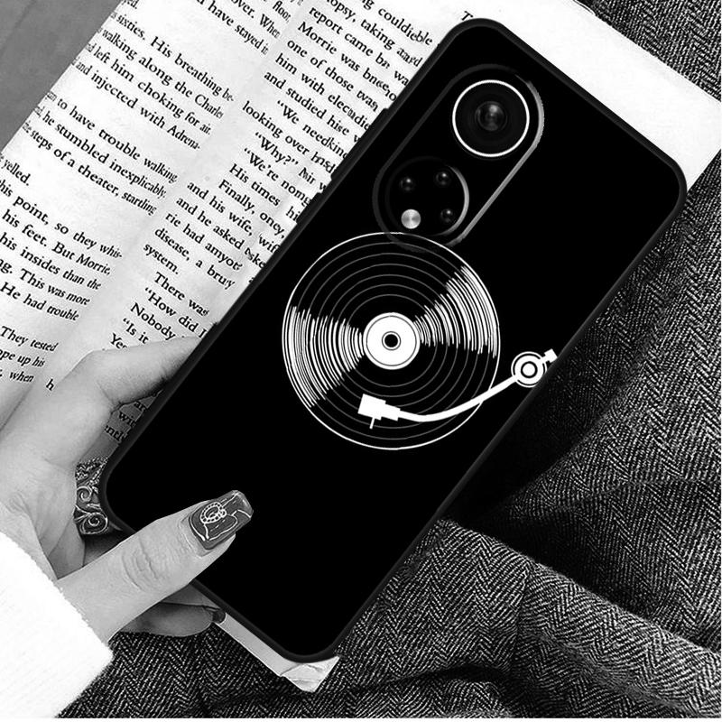 Vinyl Record Retro Case For Honor Magic 5 6 7 8 Pro Honor Win RT X9d X9c X9b X9a X8c X8b 50 70 90 400 200 Lite