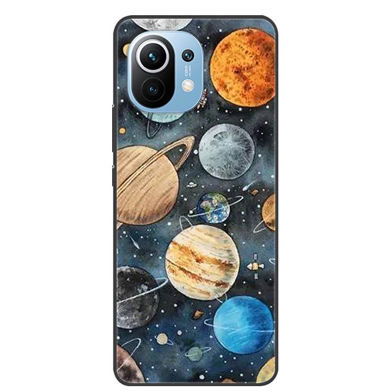 For Xiaomi 11 Lite 5G NE Case Protective Silicone TPU Phone Cases for Xiaomi Mi 11 Lite 5G Shockproof Covers 11Lite Soft Fundas