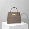 Euli Handheld Seilkette der zweiten Generation Fünf-Gold Einblatt-Schnalle im Mini-Stil zum Überkreuztragen Damen-Taschenverschluss-Schnallendesign