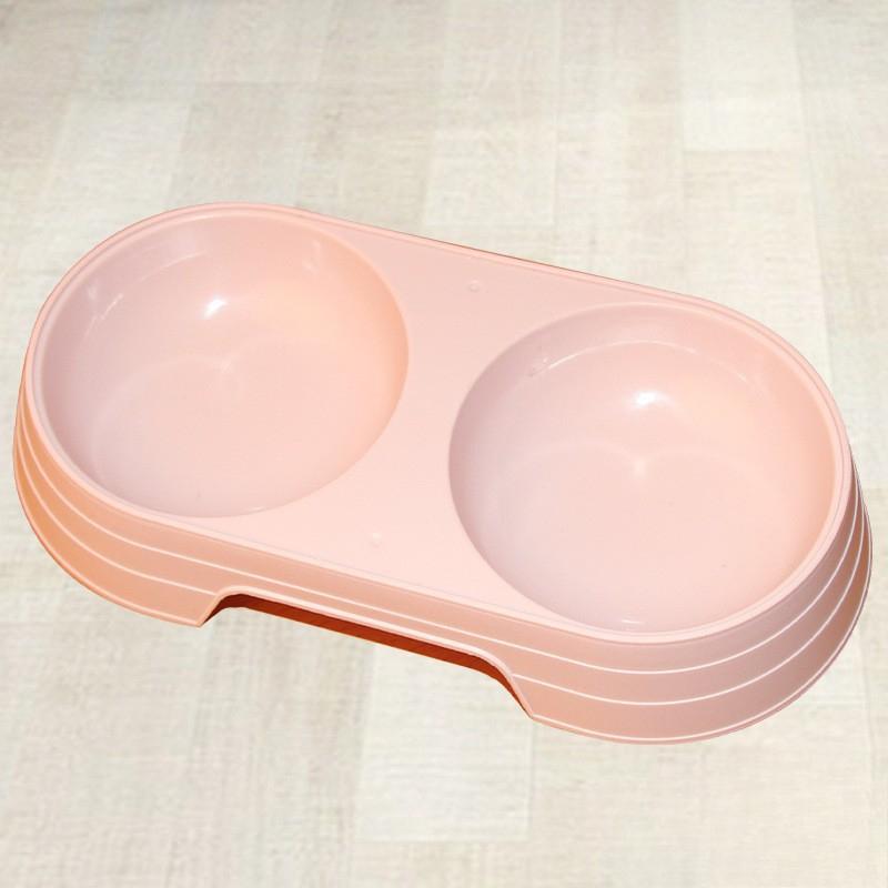 Bol pentru animale de companie Bol pentru mâncare pentru pisici și câini Ușor de curățat Anti-răsturnare Plastic Îngroșat Bol pentru câini Bol pentru animale de companie Pisici