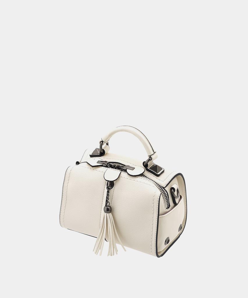 Talli Greta Mini Square Shoulder Bag 26_Ivory