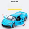Boy toy alloy car 1:36 rebound simulation sports car off-road vehicle model as a gift for children