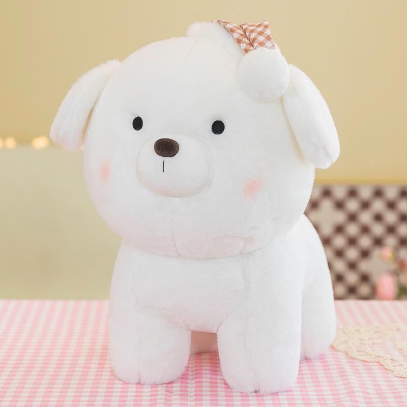 Cute Dingdong Dog Plush Toy Wearing Hat Dog Couple Pillow Grab Machine Doll Souvenir Shopping Mall Event